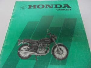Honda - New partbook CB500 T-2 - CB500 - Parts Book