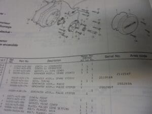 Honda - As new partbook Honda CB750 KZ-LZ-KA - CB750 - Parts Book
