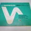 Honda - New partbook CB250 T-1 T-11 & CM400 T-1T-T11-TZ1-TZ11 - CB250/CM400 - Parts Book