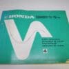 Honda - As new partbook CM400 AZ-AA-AB-TZ-TA-TB-TC - CM400 - Parts Book