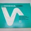 Honda - New partbook CX400 EC - CX500 EC - CX400 - Parts Book