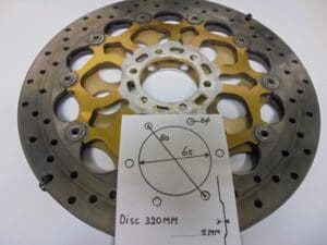 Alternative view of Disc set frontwheelwave Kaw/Suz/Hon or Yam etc see pict.