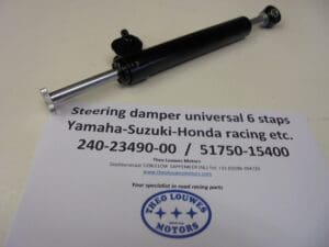 Yamaha - 240-23490-00/51750-15400 - TD-TR2-3/TZ250-350 A til G Suz.RG-RGB500 etc etc. - steering damper