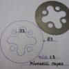 Minarelli - Plate clutch steel Minarelli very old model_1 - P3/P4/W3 - Clutch