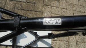Kawasaki - Chassis KX80D - KX80 - Frame