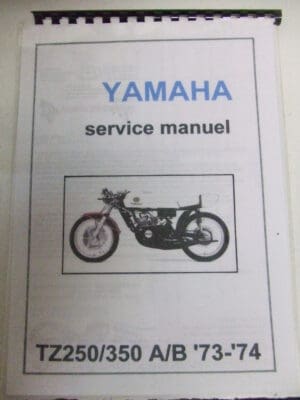 Yamaha - Service manual Yamaha TD3-TR3/TZ250-350 A/B '72 till '74 racing>English<