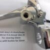 Lever assy brake/clutch L.H.22/25mm full chrome aloy(TH806)