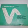 Honda - As new partbook Honda XR500 Z - XR500 - Parts Book