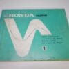 Honda - As new partbook Honda XL250 S - XL250 - Parts Book