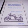 Suzuki - Partsbook Suzuki RG500-5 1981 racing - RG500 - Accesories