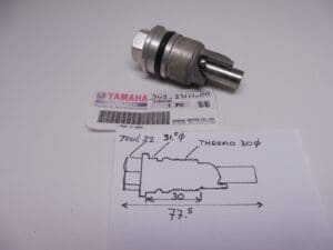 Yamaha - 3G2-23111-00 - TZ250 F/G/TZ350 F/G - Front Fork & Front Fender