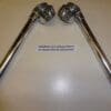Handlebar ass'y (clipons)35mm in aloy for your std or racing project as new