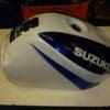 Suzuki - Fueltank GSX750R '96up Blue/White - GSX750 - Fuel Tank