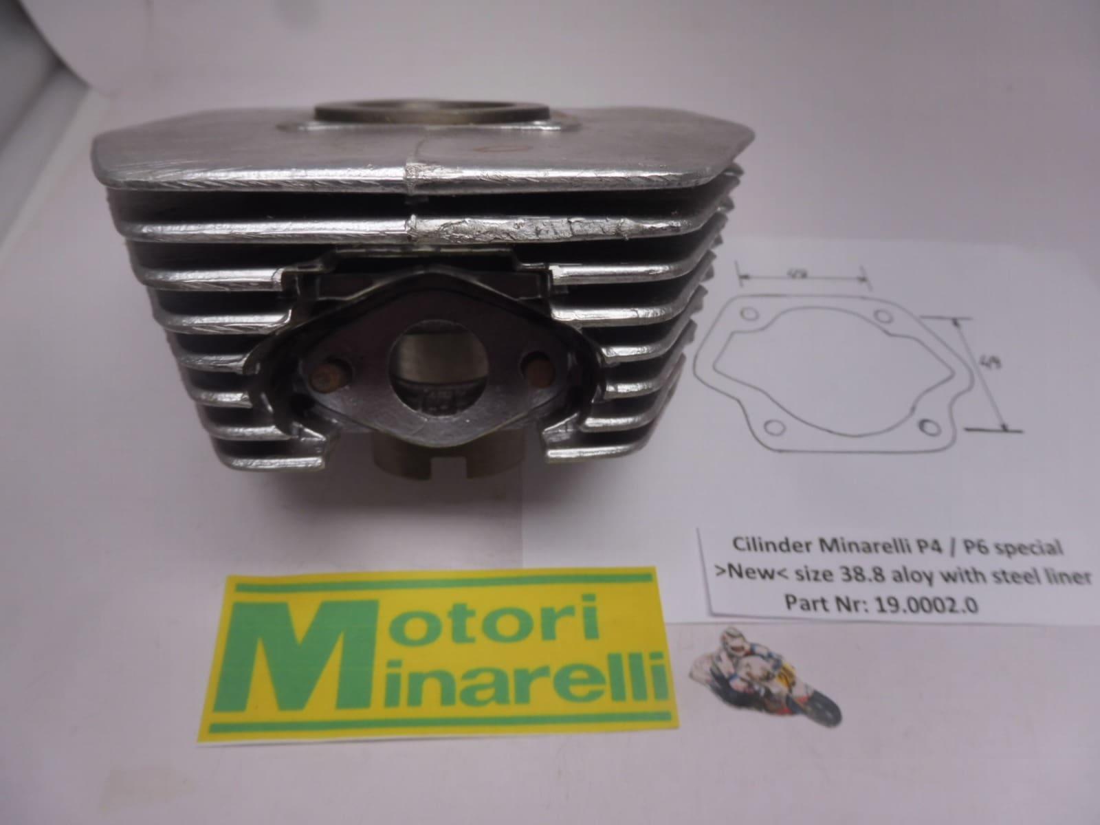 Minarelli - 19.0002.0_P4 -P6 Cylinder special