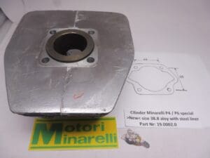 Minarelli - 19.0002.0_P4 -P6 Cylinder special