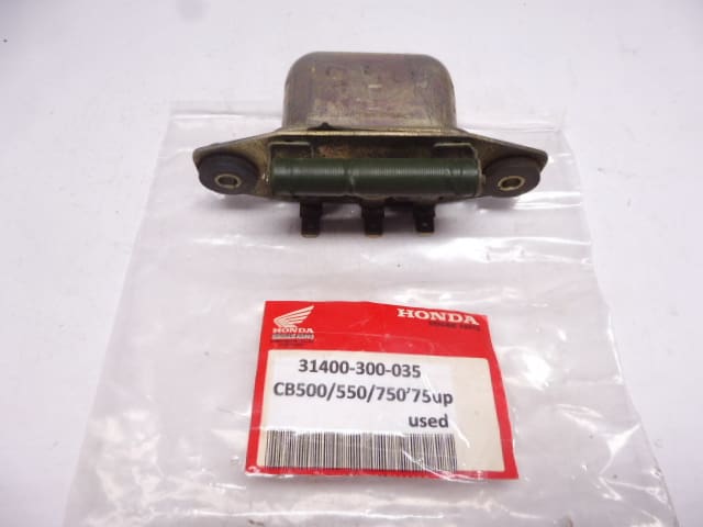 Used but good condition regulator assy for the Honda CB500 /CB550 / CB750 1971 untill 1977 models