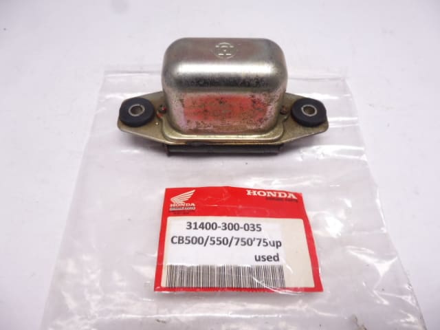 Used but good condition regulator assy for the Honda CB500 /CB550 / CB750 1971 untill 1977 models