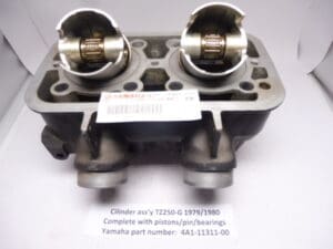 4A1-11311-00 Cilinder complete with pistons Yamaha TZ250-G 1979-1980 used