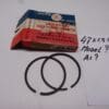 Ringset piston 47 x 1.5C Kawasaki 250cc?? new