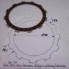 21441-43D00/20A02 Plate clutch friction Suz.RM125/RG500 see size pict.