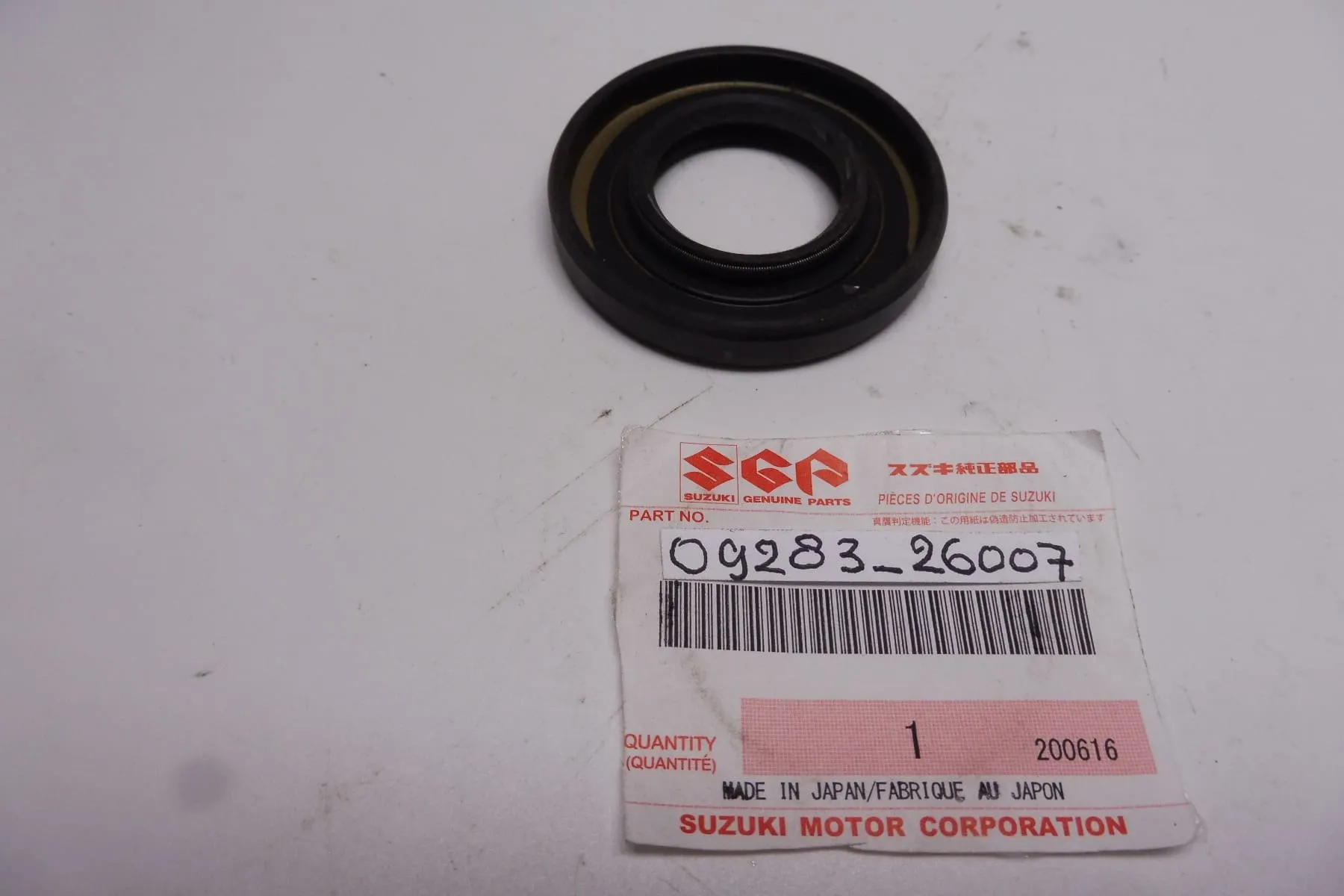 09283-26007 Oilseal original Suzuki 27x52x7
