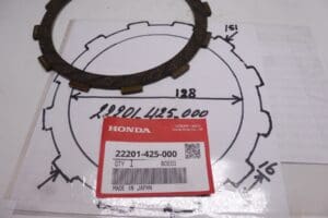 22201-425-000 Plate clutch friction Handa CB750-900-1100 etc.new