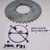 283-22444-00 Sprocket rearwh.Yam.FS1 1x33T-1x37T-1x39T and 5x40T Your choice
