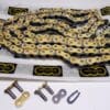 Chain road racing and motocross Regina 60 / 80 and 125cc 1/2x5/16(428) 130Links new Coulor gold
