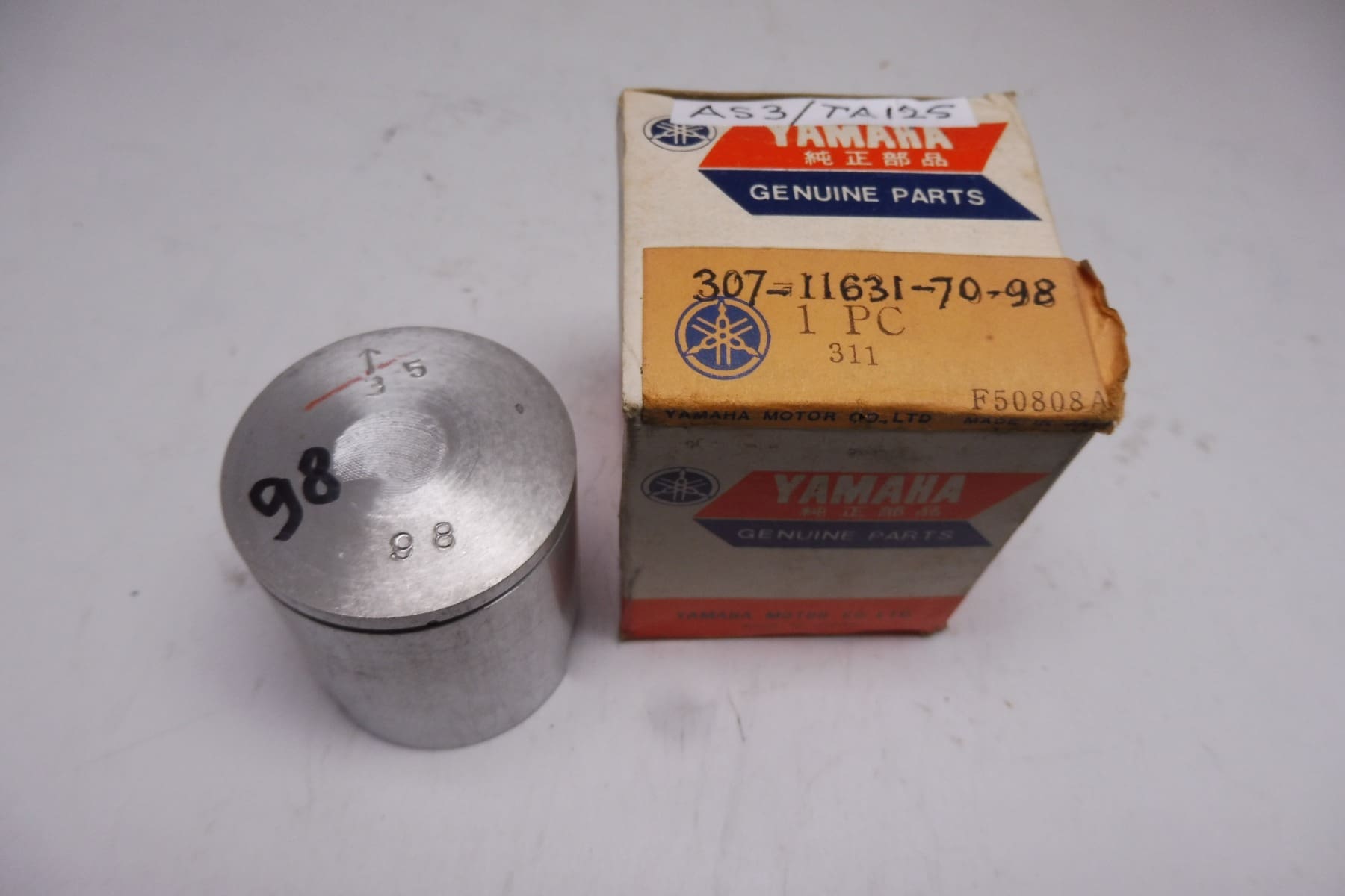 Yamaha - 307-11631-70-98 Piston -42.98 TA125/AS1-3 - Piston