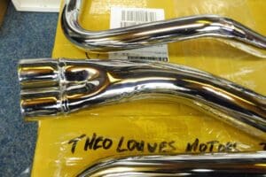 Honda Marshall exhaust 2 in 1 system CX500 _NEW