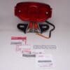 33701-300/323 etc.Tail light/nr.plate assy Hon/Yam/Kaw/Suz etc super in chrome