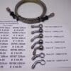90779 Hose brake/clutch(rvs)racing lenght 90cm for many bikes new>see picture