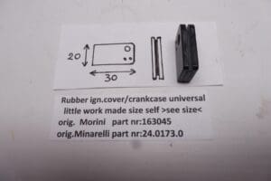 163045 / 24.0173.0 Rubber unifersal ign.cover/crankcase Morini/Minarelli
