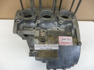14001-049 Crankcase assy Kawasaki S1 250/3cil.'72 up perfect condition.