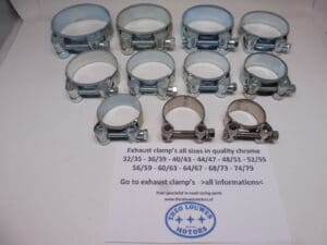 1T1-14788/18371-313/18371-429/14459-14A10 >See size exhaust clamp<<