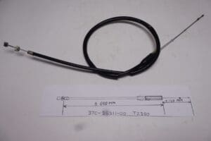 3TC-26311-00 Throttle cable Yamaha TZ250 '88-'89-'90 >see picture< new