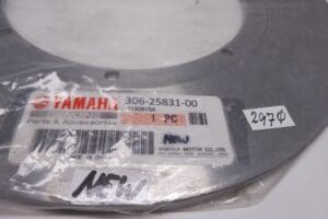 360-25831-00 Disc only frontwh.Yamaha XS650/TX650-TX750 new