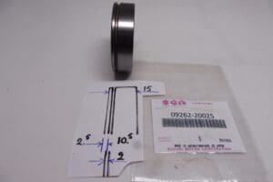 09262-20025 Bearing transmissy Suzuki T250-350 / GT250-350 1969 till 1977 >NEW<