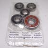 Wheel bearing set front and rearwheel Yamaha RD500 roadbike 1986 and later new