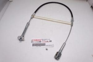 400-26351-01 Cable rearbrake Yamaha TA125 racing new  >copy as original<