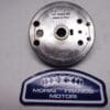 29.0106 Flywheel specfor coil outside.Morini Franco 50cc automatic engine S5N Used but perf.cond.