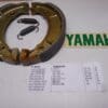 148-25130-00/156/168/256-25330-00 Shoe set rearbr.Yam.YDS7/RD250-350/XS360-650SE (EBC Y514) see picture for many models
