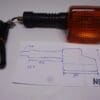 Clingnateur/Winker Universal motorcycle and moped Yam./Suz./Hon./Kaw. etc L.H/R.H front and or rear No.2