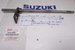 25510-45000 Shiftshaft new Suzuki GS750 1977 and later >See picture and sizes<