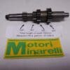 01.028.0 Shaft axle assy main gearbox Minarelli P6-4 new or as new