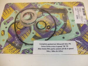Minarelli - Minarelli compl.gasket/set - P6 Corsa Corta - Gasket Set