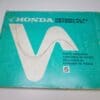 Honda - As new partbook Honda CB750 FZ-FA-FB-FC-F2C - CB750 - Parts Book