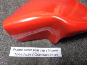 Alternative view of Cover frame rear Hagon/Jap speedway-Grastrack racer.