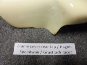 Alternative view of Cover frame rear Hagon/Jap speedway-Grastrack racer NOS