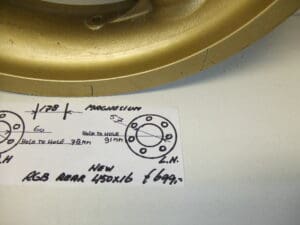 Suzuki - 64110-15450 / 64110-15400 - RG500/RGB500 - Rear Wheel